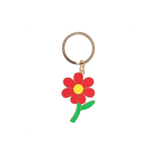 Be Kind to Your Mind Flower Keyring – Positive Affirmation Gift