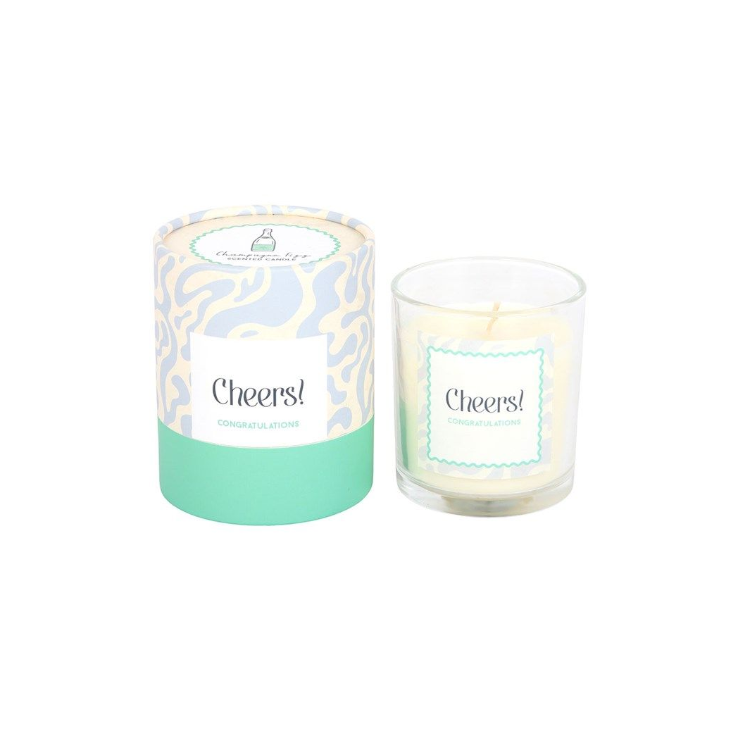 Cheers Candle – Congratulations Gift Candle