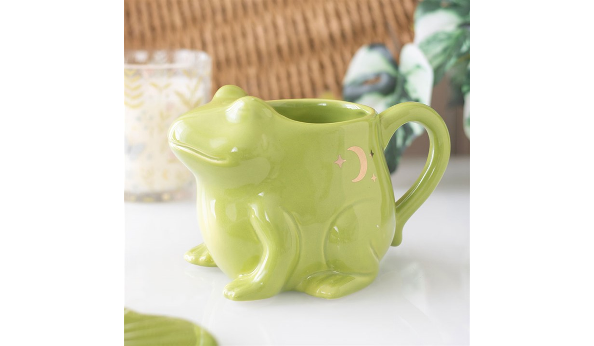 Hop Into Cosy Set – Frog Mug & Matching Keyring Bundle