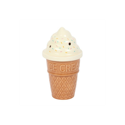 Ice Cream Cone Oil Burner – Cute Seaside Wax Melt Warmer