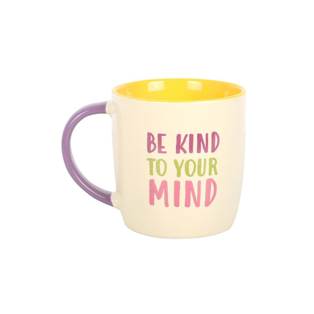 Be Kind to Your Mind Mug – Positive Affirmation Self Care Mug
