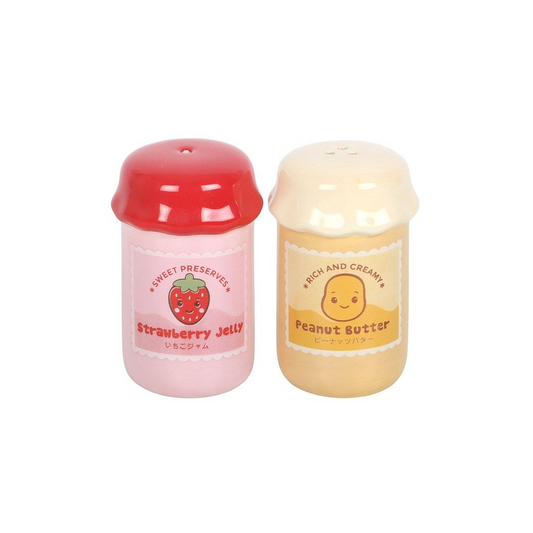 Peanut Butter & Jelly Salt & Pepper Set – Cute Kawaii Kitchen Decor