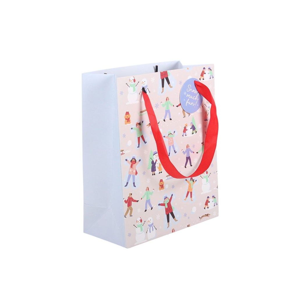 Snow Much Fun Christmas Gift Bag | Large Festive Gift Bag | Christmas Present Bag
