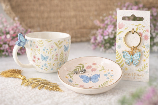 🦋 Luna Bloom Butterfly Keepsake Set