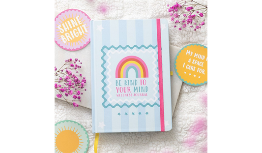 Be Kind to Your Mind Wellness Journal & Citrine Pen Set