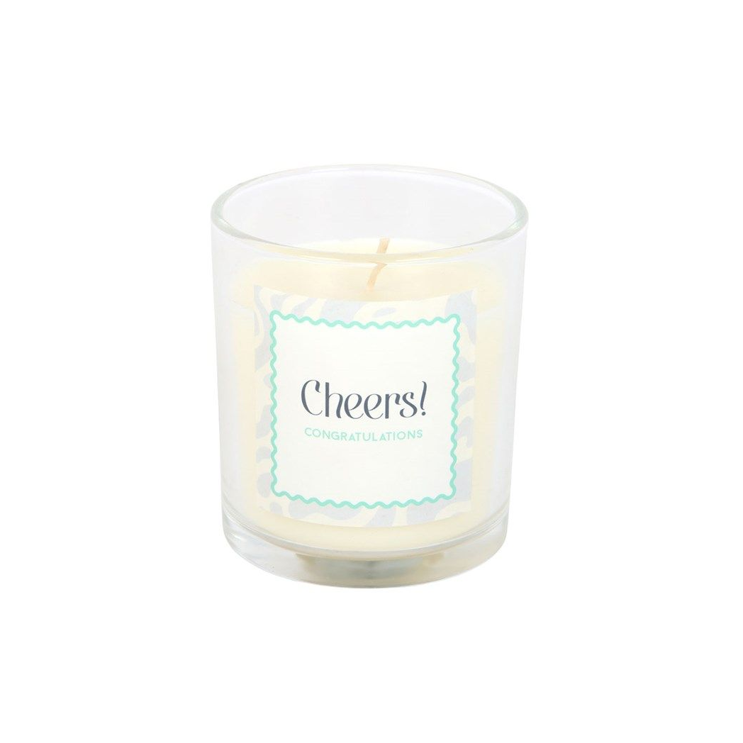 Cheers Candle – Congratulations Gift Candle