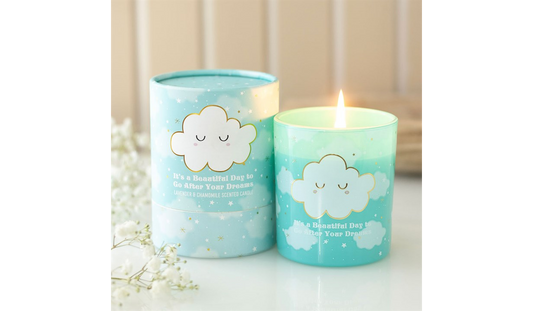 It’s a Beautiful Day to Go After Your Dreams Candle – Lavender & Chamomile Scented Candle