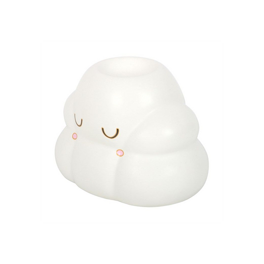 Cloud Oil Burner – Cute Ceramic Wax Melt & Essential Oil Burner
