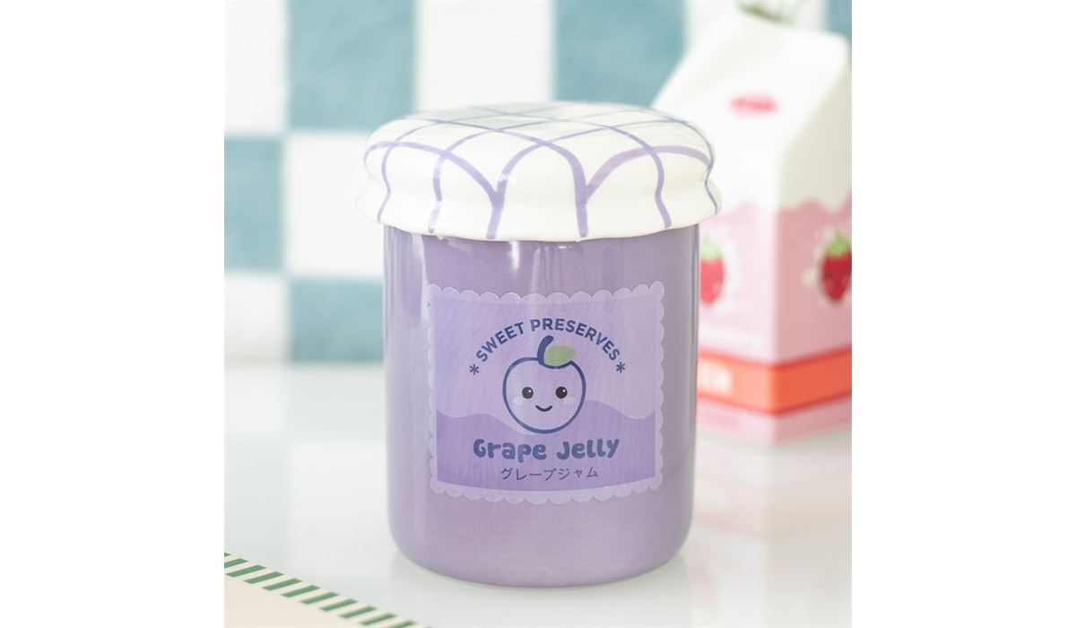 Grape Jelly Jar Oil Burner – Cute Kawaii Wax Melt Warmer