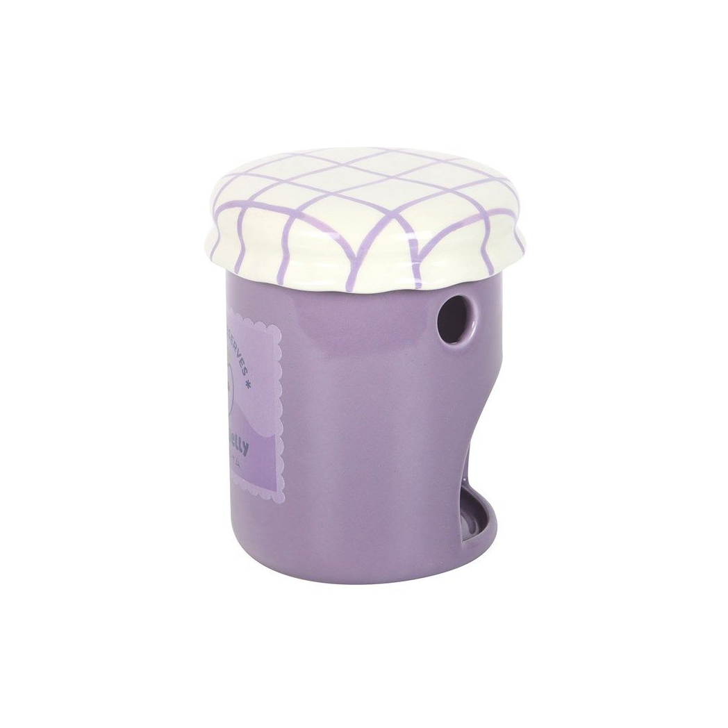 Grape Jelly Jar Oil Burner – Cute Kawaii Wax Melt Warmer