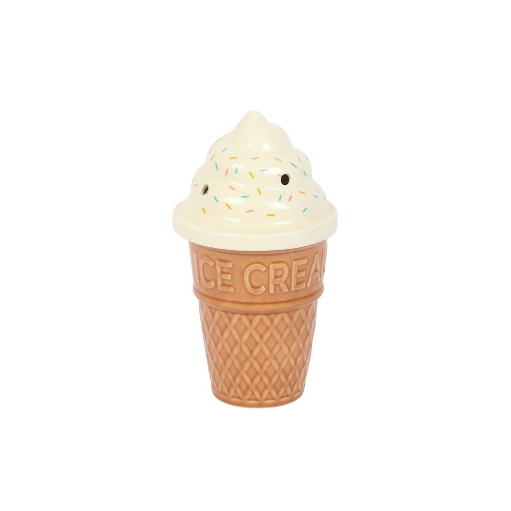 Ice Cream Cone Oil Burner – Cute Seaside Wax Melt Warmer