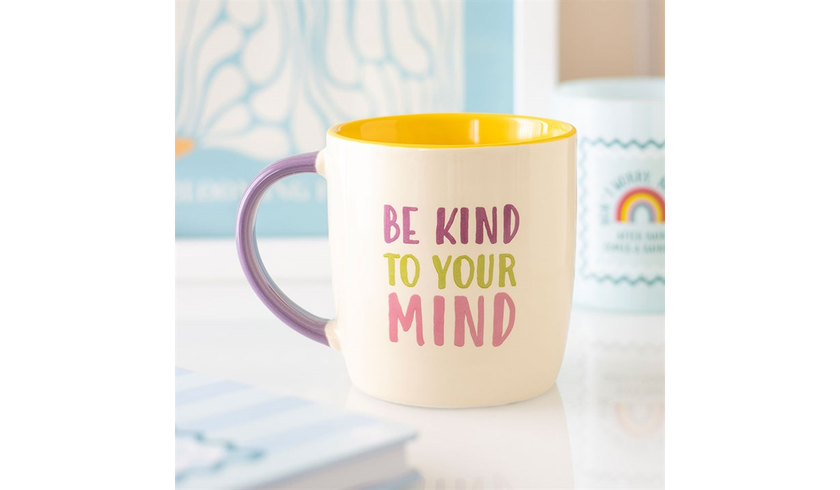 Be Kind to Your Mind Mug – Positive Affirmation Self Care Mug