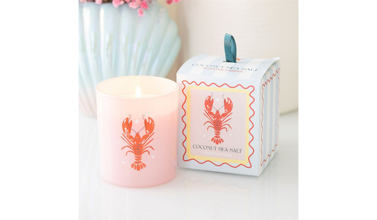 You’re My Lobster – Coconut Sea Salt Scented Candle