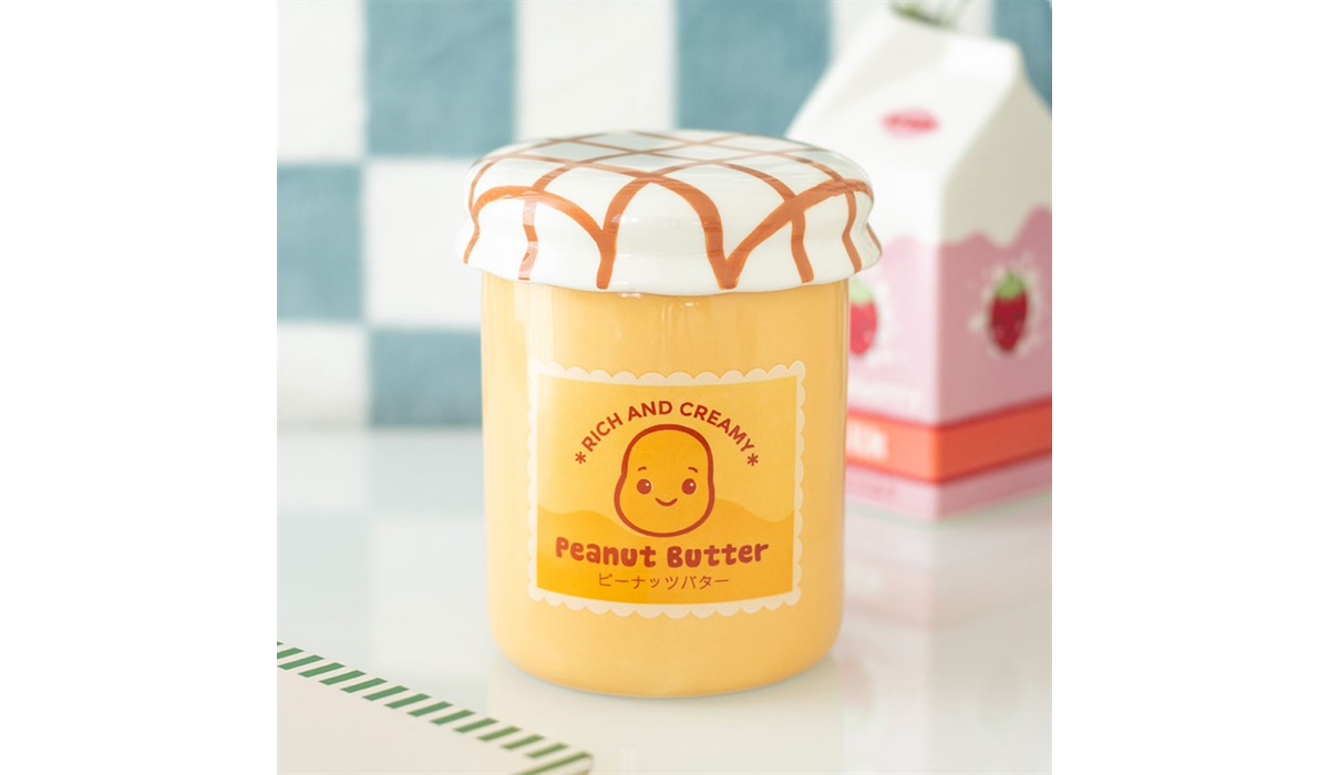 Peanut Butter Jar Oil Burner – Cute Kawaii Wax Melt Warmer
