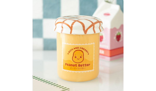 Peanut Butter Jar Oil Burner – Cute Kawaii Wax Melt Warmer