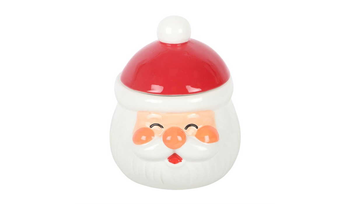 Santa Claus Oil Burner | Christmas Wax Melt Burner | Festive Ceramic Oil Warmer