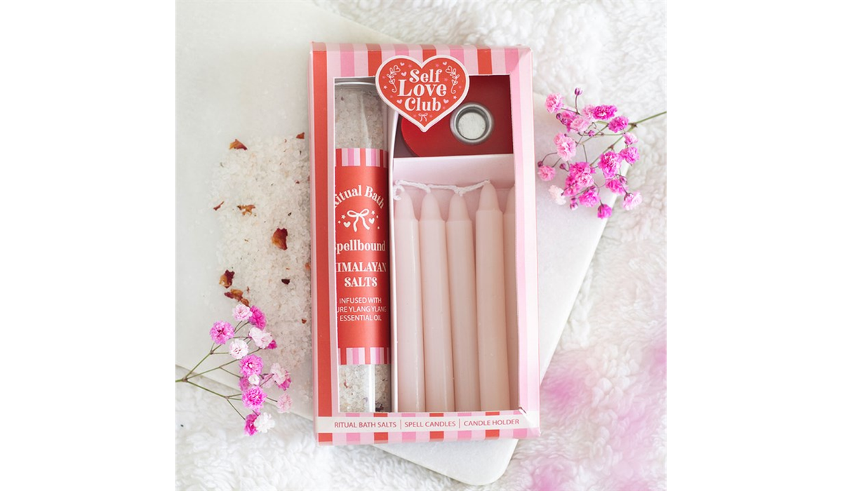 Self Love Club Ritual Bath & Candle Gift Set