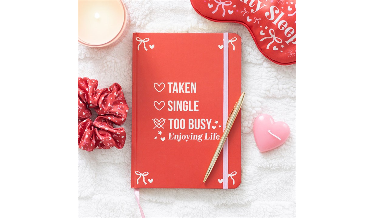 Too Busy Enjoying Life Notebook – Self Love Journal Gift