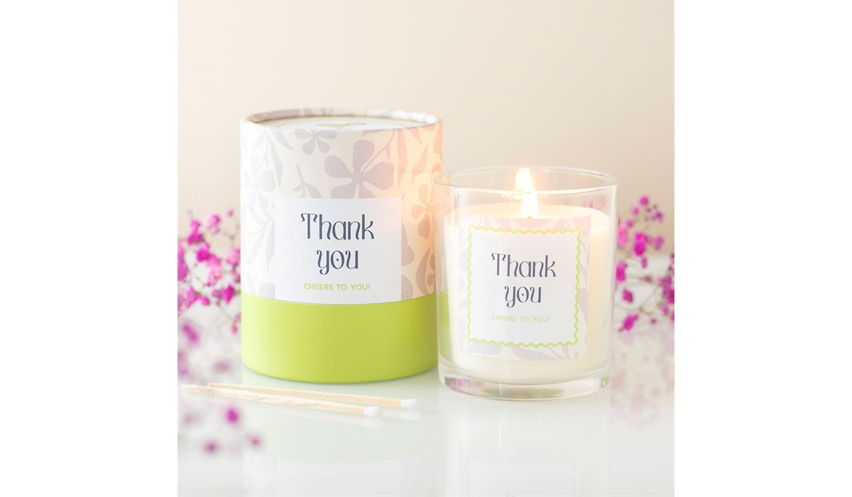 Thank You Candle – Thoughtful Gift Candle for Appreciation