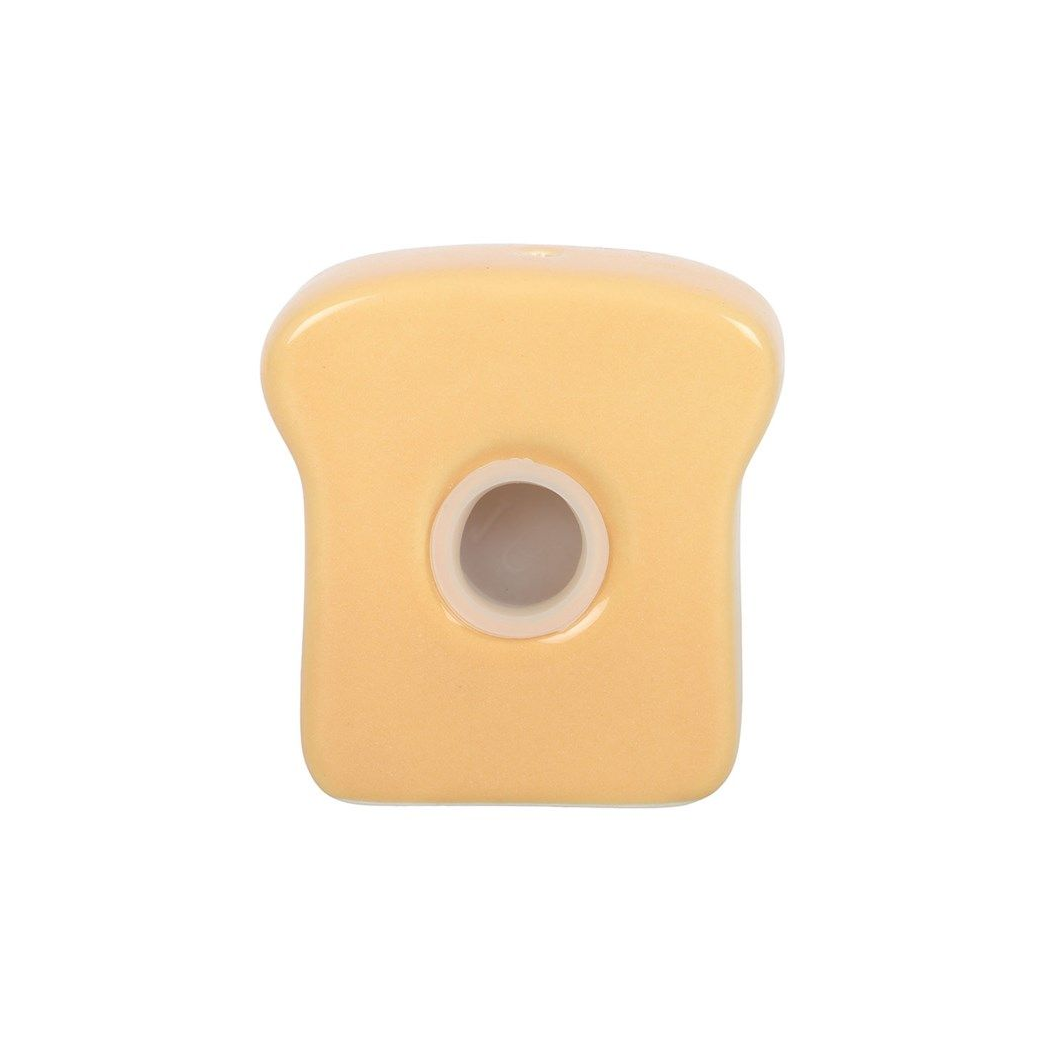 Kawaii Toast Salt & Pepper Set – Cute Breakfast Kitchen Decor
